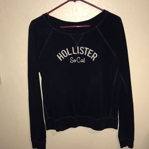 Hollister navy blue sweater